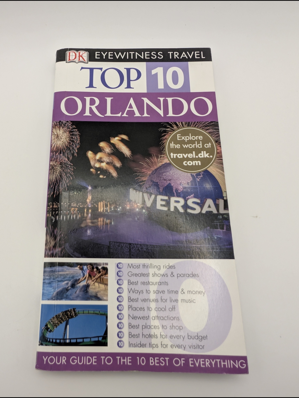 DK Eyewitness Top 10 Travel Guide: Orlando, Vtg 2006 , With Maps